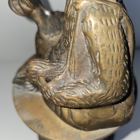 Vintage Brass Money Trinket Box - Picture 6 of 13